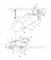 SIEGE/RESERVOIR ASSEMBLY 500 (4921252125005A)