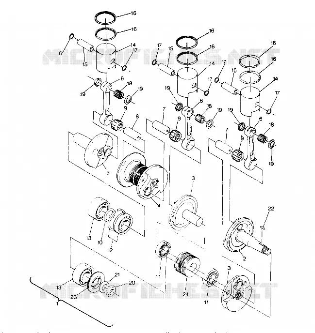 PISTON AND VILEBREQUIN (4918391839025A)