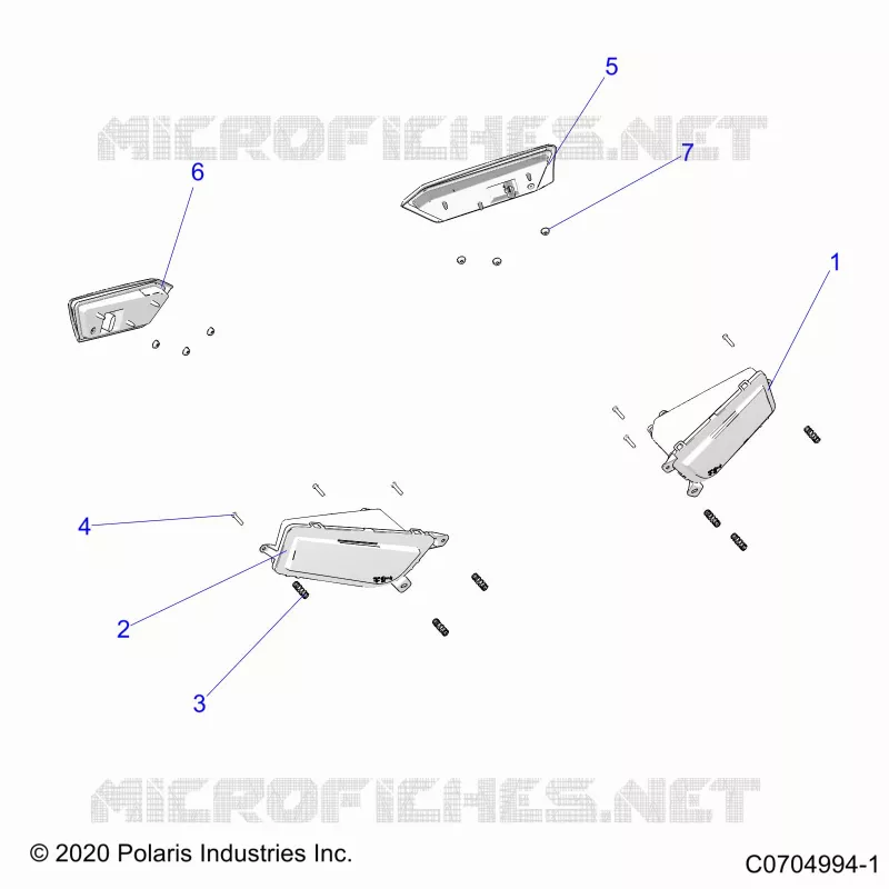 ELECTRICITE, HEADLIGHTS AND TAILLIGHTS