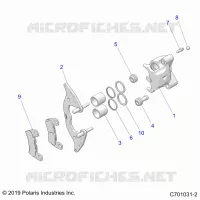 FREIN AVANT CALIPER