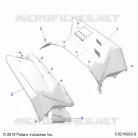 CARROSSERIE ARRIERE CAB AND HEAT SHIELDS