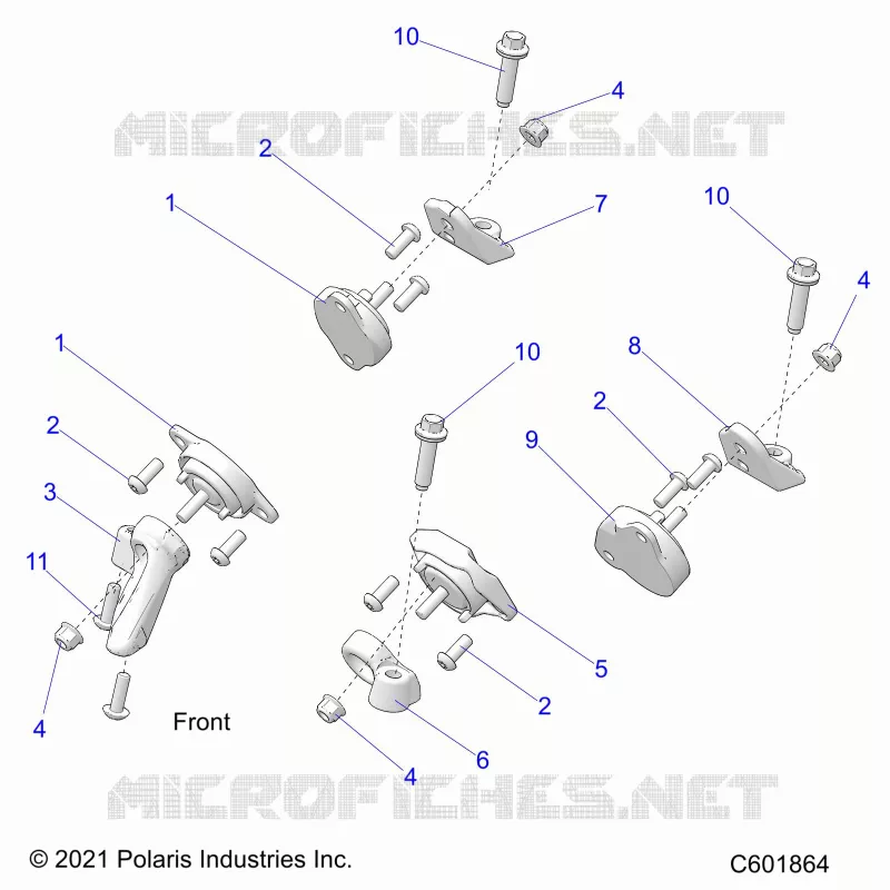 MOTEUR, MOUNTING & LONG BLOCK