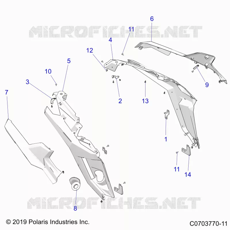 CARROSSERIE ARRIERE FENDERS