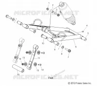 BRAS DE SUSPENSION AVANT