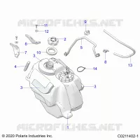 SYSTÃˆME D'ALIMENTATION, FUEL TANK ASM.