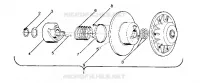EMBRAYAGE DE TRANSMISSION STAR, SPRINT ES AND STARTRAK UPDATED 2/90 (4916811681015A)