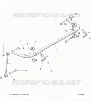 SUSPENSION, REAR BARRE STABILISATRICE