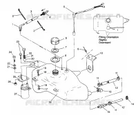 RESERVOIR D'HUILE SL 780 B964087 and  Intl. SL 780 I964087 (4935523552A012)