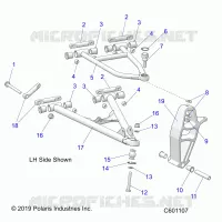 TRIANGLES SUSPENSIONS AVANT 