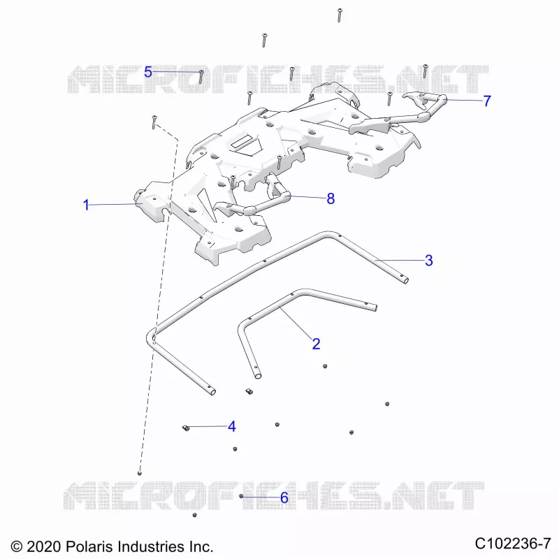 CARROSSERIE ARRIERE RACK AND HAND GRIPS
