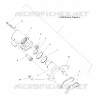BRAKES, ETRIER DE FREIN ARRIERE