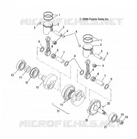 PISTON ET VILEBREQUIN