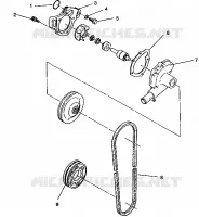 POMPE A EAU CLASSIC E942865 and  CLASSIC TOURING E942875 (49274027400041)