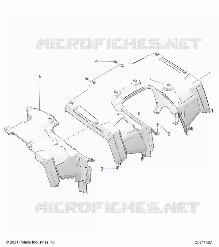 CARROSSERIE ARRIERE CAB