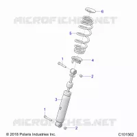 SUSPENSION ARRIERE SHOCKS
