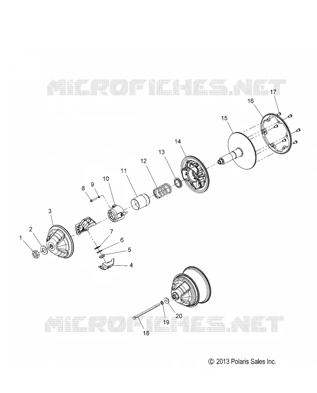 SYSTEME DE TRANSMISSION, CLUTCH, PRIMARY