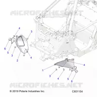 CHASSIS, TIE ROD BOOT ASM.