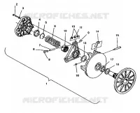 EMBRAYAGE DE TRANSMISSION ASSEMBLY 440 E942760 AND 440 SKS E942560 (49273927390027)