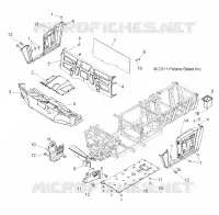 PLANCHER ET GARDES BOUES