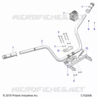 STEERING, GUIDON ET COMMODOS
