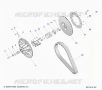 SYSTÃˆME DE TRANSMISSION, SECONDARY CLUTCH