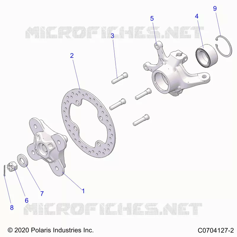SUSPENSION AVANT CARRIER- Z21N4E99AC/AK/BC/BK/K99AP/AG/BG/BP (C0704127-2)