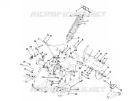 BRAS OSCILLANT WELDMENT (MIDDLE) 4X6--UPDATED 4/89 (49173717370026)