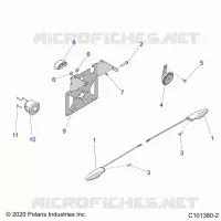 ELECTRICITE, TURN SIGNALS, HORN, AND LICENSE PLATE LIGHT