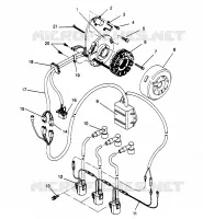 STATOR 600 XCR 0961676 and EUROPEAN 600 XCR E961676 (4932123212C014)