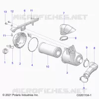 ENGINE, PRISE D'AIR SYSTEM