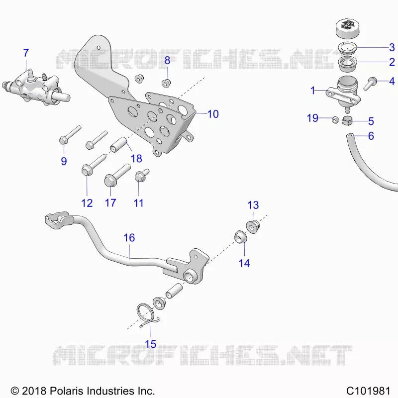 BRAKES, BRAKE PEDAL AND MAITRE CYLINDRE