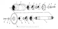 TENDEUR CENTRAL ASSEMBLY  4X4 400L W948140 (4926772677B012)