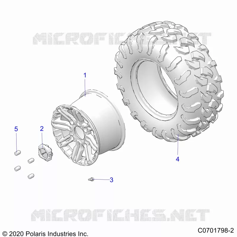 ROUES, REAR