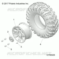 OPT, MACHINED BLACK. ALUMINUM ROUE AVANTS