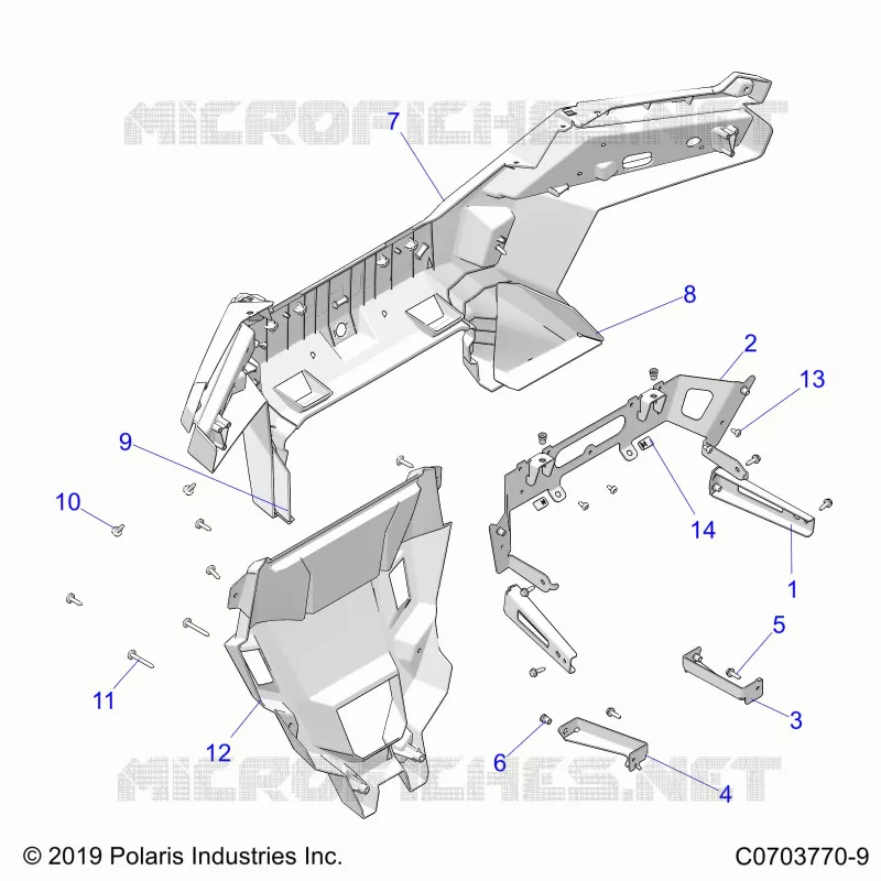 CARROSSERIE ARRIERE BUMPER