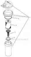 SEPARATEUR CARBURANT / EAU SLT 780 B964588 and  Intl. SLT 780 I964588 (4935683568C009)