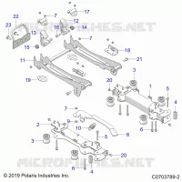 SIEGE MOUNTING, FRONT