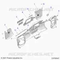 TABLEAU DE BORD LOWER RC
