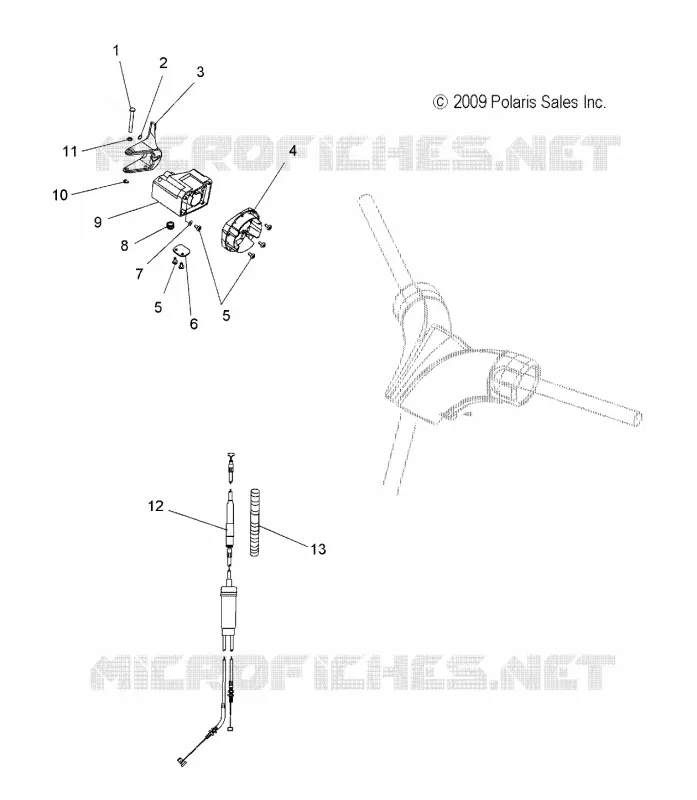 MOTEUR, ACCELERATEUR CONTROL ASM.
