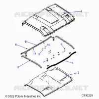 TOIT, LINER AND SEALS