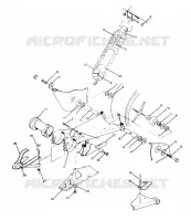 BRAS OSCILLANT WELDMENT/AMORTISSEUR ARRIERE ASM. Trail Boss