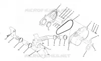 COUVERCLE D'EMBRAYAGE ASSEMBLY 250 4x4 / W928127 (4922872287B006)