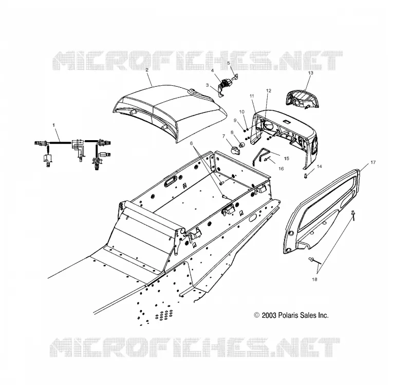CARGO BOX/FEU ARRIERE ASM.