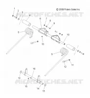 SUSPENSION, BRAS DE SUSPENSION ARRIERE AND PIVOT ARM