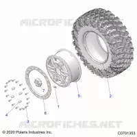 ROUES, REAR