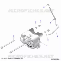SYSTÃˆME DE TRANSMISSION, FRONT GEARCASE MOUNTING