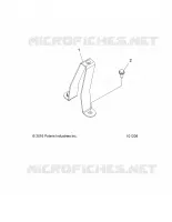 CHASSIS, CARBURANT TANK SUPPORT BRACKET