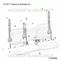SIEGE BELT MOUNTING