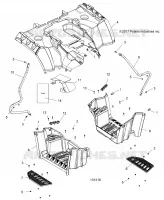 HABITACLE ARRIERE AND FOOTWELL