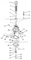 CARBURATEUR LITE TOURING 0983133 AND EUROPEAN LITE TOURNG E983133 (4941934193C006)